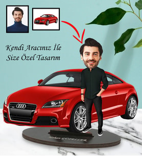 Kendi Aracınız ile Size Özel Karikatür Tasarım Biblo