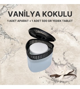500 gr Nem Alıcılı Ve Rutubet Giderici  Aparat Üçgen Vanilya (Tablet Dahil)