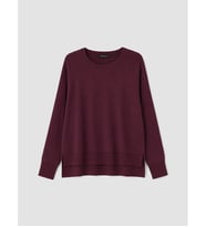 LCW Modest Bordo Bisiklet Yaka Kadın Tunik