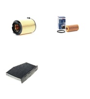 Bosch Filtre Bakım Seti Volkswagen Golf 5 2.0 Benzin 150 Beygir 2006-2008 Hava + Yağ F. + Polen Filtre Bosch