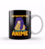 Cute Introverted But Willing To Discuss Anime Girl Kupa Bardak Porselen