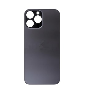 Apple iPhone 13 Pro Max Arka Pil Batarya Kapağı - LENS HARİÇ (Siyah)