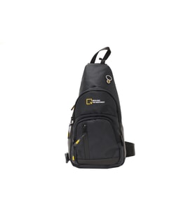M 1007 Mega Bag Unisex Göğüs Çapraz Çanta, Body Bag (Siyah)