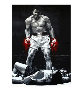 Muhammed Ali Art Mdf Poster