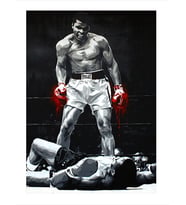 Muhammed Ali Art Mdf Poster