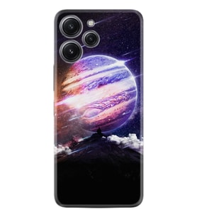 Xiaomi Redmi 12 128 GB 4 GB Ram Kılıf Silikon Desen Özel Seri Super Planet 1797