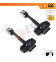 Lancia Ypsilon MK3 846 312 2011-2024 5-Kapı HB 51917798 İçin 2 EA Arka Sağ ve Sol Kapı Gergi Yayı