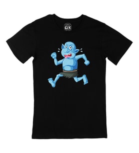 Blue Goblin Siyah Tişört