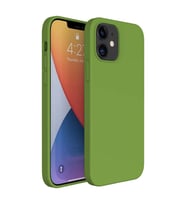 Apple iPhone 12 6.1'' İnce Mat Silikon Kılıf Yeşil