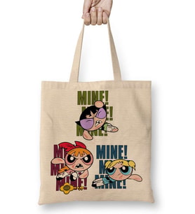 Powerpuff Girls 011 Bez Çanta Uzun Saplı