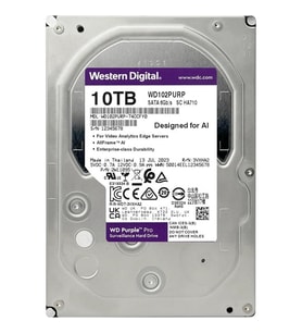 WD 10TB PURPLE PRO WD102PURP 512MB 7200RPM SATA-3 GÜVENLİK DİSKİ