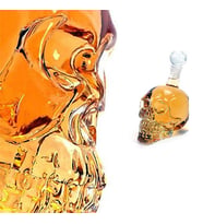 Crystal Head Kuru Kafa Cam Şişe 350 Ml