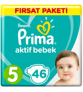 Prima Aktif Bebek 5 Numara 46 Adet