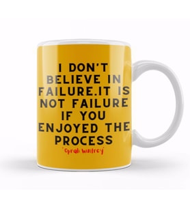 Oprah Winfrey Quotes   Entrepreneurs Motivation İnspiration Success Work Gifts Kupa Bardak Porselen
