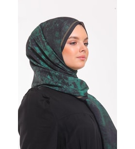 Eskitme Desen Modal Seri Şal Eşarp Askısı ile Birlikte 75x200 cm Yavruağzı Somon