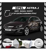 Opel Astra J Oto Araç Kapı Koruma Fitili 5metre Parlak Beyaz Renk