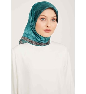 Armine Sura İpek Eşarp 9005-51 Cam Göbeği Karışık Desen