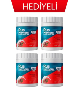 Olegovich Medicine Rus Merhemi 4 Adet Orjinal Bandrollü
