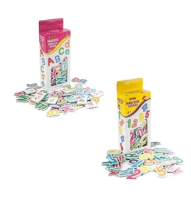 Manyetik Harfler Ve Sayılar, 2 Li Set, Eğitici Magnet Set