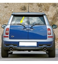 Mini Cooper Clubman R55 2008-2012 Arka SOL Bagaj Camı Silecek Takımı (Siyah)