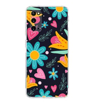 PrintiFy Samsung Galaxy S20 ile Uyumlu Retro Color 1  Kamera Korumalı Şeffaf  Kılıf