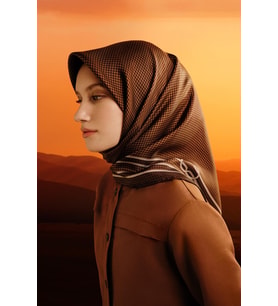 Sura İpek Eşarp -2025/2026 -9404D 84