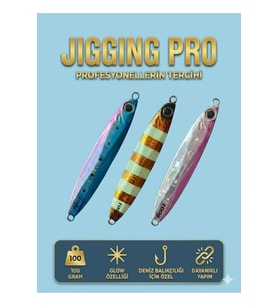 Derin Maviliklerin Hakimi: 100 Gr Slow Jig 3’lü Set