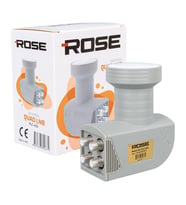 ROSE Quad Dörtlü Lnb 0.1db RH-400 (Gri)