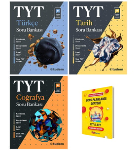 TYT Türkçe Tarih ve Coğrafya 3lü Soru Bankaları