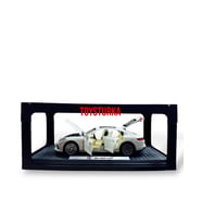 1:24 Metal Model Koleksiyon Araba Porsche Beyaz 21 CM CZ127B (Çok Renkli)