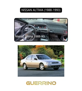 NİSSAN ALTİMA 1988-1993TORPİDO KORUMA HALISI SİYAH KENAR