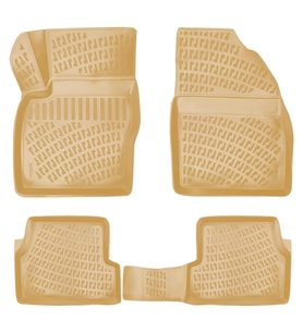 Ford Focus 2 2005-2010 Rizline 3D Havuzlu BEJ Paspas