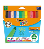 Bic Visa Yıkanabilir Jumbo Keçeli Kalem 12'Li 8922231