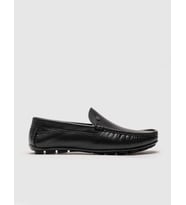 Hakiki Deri Siyah Erkek Loafer