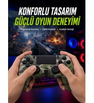 Dahili Hoparlör ve Kulaklık Girişli Oyun Kolu – Kişisel ve Ortak Ses Deneyimi