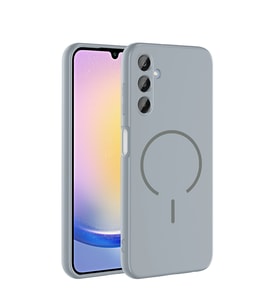 Samsung Galaxy A25 Uyumlu Kılıf M-safe Şarj Özellikli Zore Meta Kapak