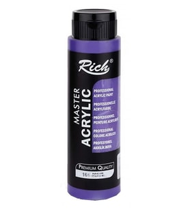 Rich Master Akrilik Boya Mor 500 cc