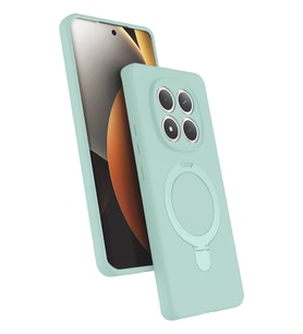 Mey İthalat® Redmi Note 15 Pro 5G Regal Magsafe Standlı Kapak - Su Yeşili