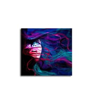 Uçuşan Saçlı Kadın Tablo - 107380 - 40x30 Cm