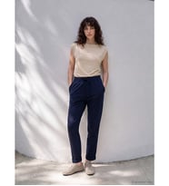 LCW Petite Lacivert Soft Touch Kadın Eşofman Altı