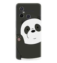 Xiaomi Redmi 12C Kılıf Silikon Desen Özel Seri Hello Panda 1709