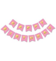Flama Happy Bırthday Set Pembe-