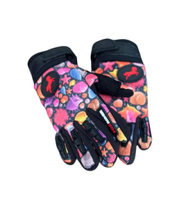 Motosiklet Çocuk Eldiveni TPR Velcro Kids Motor Eldiven Ocean