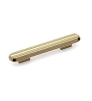 Tire Çizgili Parlak Altın Kulp 96 mm. 209004
