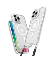 Durukar® iPhone 16 Pro Kılıf Enka Magsafe Silikon Kılıf - Şeffaf