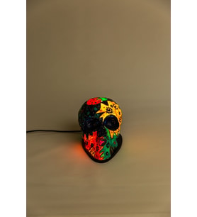 Lumino Skull Acrylic-2 (Çok Renkli)