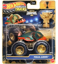 Hot Wheels Jdv96 Monster Trucks Big Foot Trophy Şampi̇yonlari Tekli̇ Araba - Piran-Ahhhh Jmv70-Jdv96