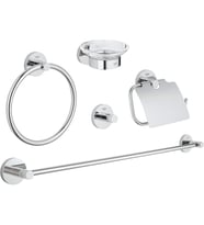 Grohe Essentials 5'İ Bir Arada Banyo Aksesuar Seti - 40344001 (Çok Renkli)