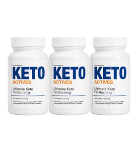 Keto Actives 60 Kapsül - 3 Adet