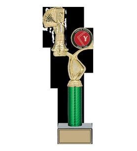 ODAK KUPA - Figürlü Kupalar - Briç Figürlü Kupalar FG-018 A - 39 cm